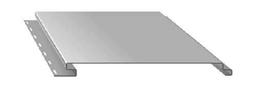 Фасадная облицовочная панель узкая гладкая Тип 4