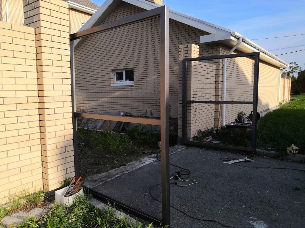 ворота распашные тюмень